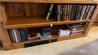 Two shelfs of books