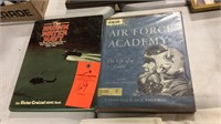 Air Force and Navy hardback books