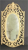 Vintage Resin Frame Mirror