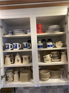 Cabinet of Misc. Dishware
