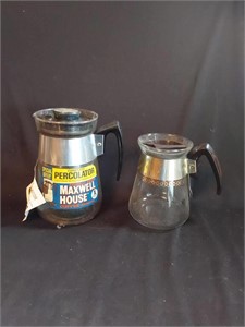 2 Glass Coffeepots