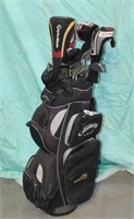 Calloway Golf Bag w/ Good Clubs & Irons