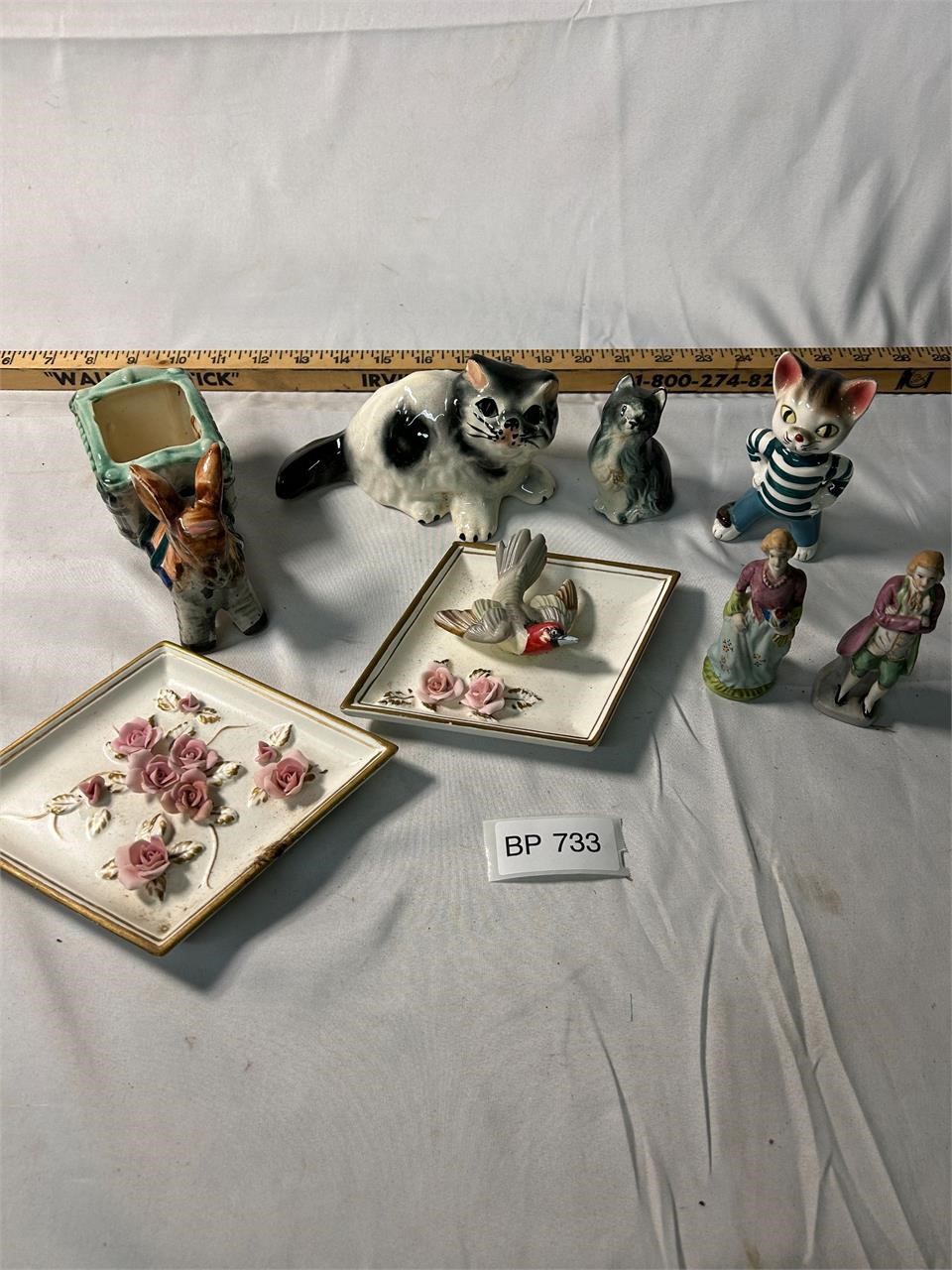 Lot of VTG Ceramic Animals and Items