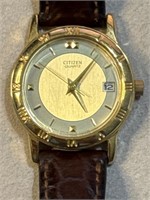 Vintage Gold Tone Citizen Quartz Ladies Watch!