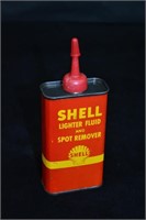 Shell Oil Company Lighter Fluid / Spot Remover Can