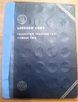 Lincoln Cent Whitman Folder, 1941 - Forward, Full