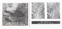 2 WWII AMERICAN RECONNAISSANCE PHOTOGRAPHS OF ROME