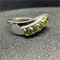 Sterling Peridot Ring