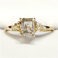 $3600 10K  Diamond(1.09ct) Ring