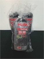 Three new rolls of 20 count 30 gallon trash bags