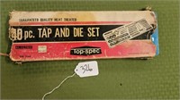 40 PCS TAP AND DIE SET SOME MISSING