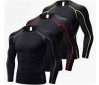 3 Pack Men's Athletic Turtle Mock Shirts Quick