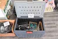 Power Tools & Large Plastic Tool Box