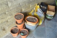 Bags of Soil, Pots