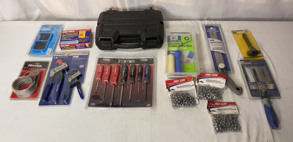 Lot of Various Unopened Tools, Including Brands