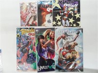 Various Harley Quinn Comics, Lot of 6