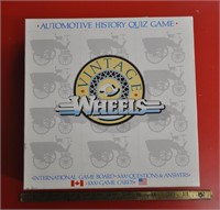 Vintage Wheels trivia game