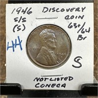 1946-S/S WHEAT PENNY CENT DISCOVERY COIN