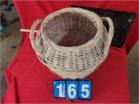 Large wicker basket