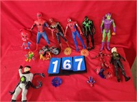 spiderman  action figures