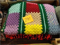 (2) Crochet Blankets