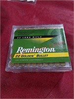 100 rounds 22 long rifle Remington ammo