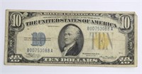 1934A $10 SILVER CERTIFICATE