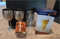 Lot Of Assorted Bar/Cocktail Glasses