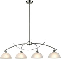 DAYCENT  Frosted Glass Pendant 4-Light