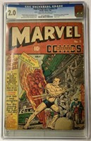 Marvel Mystery Comics. #9 CGC Graded.