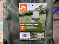 Tent & Screen House, Lighted Shower Tent, New