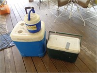 2-Coolers & 1-Water Cooler