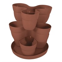 EMSCO Bloomers Stackable Flower Tower Planter