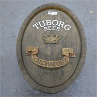 Tuborg Beer Foam Insulated Cooler / Sign