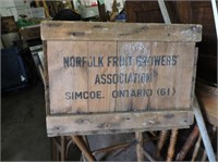 Norfolk Fruit Growers Association Wood Box