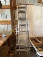 16 foot folding extension ladder