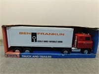 Ertl Truck and Semi Trailer