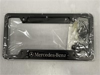 Pair of Mercedes-Benz license plate holders