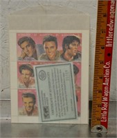 Collectible Elvis stamps, see pics