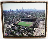 Wrigley Field Aerial Photo, 80s?