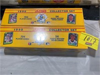 2 CASES OF SEALED 1990 SCORE BASEBALL CARDS