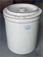 Stoneware Crock with Lid