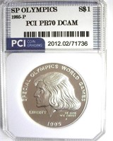 1995-P S$1 Special Olympics PCI PR70 DCAM