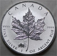 Canada $5 Silver Maple Leaf Bullion 2017 Panda pri