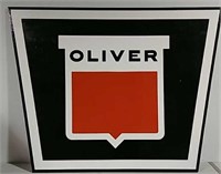 Oliver Sign On Plywood