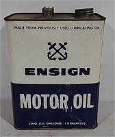 Ensign Motor Oil 2 Gal Can