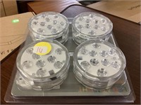 4pk of submersible LED lights