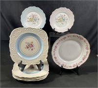 Vintage China Plates incl Washington Colonial