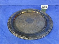 20th Met20th Metal Serving Plate 12.5"Dia.