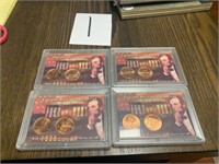 (4) Lincoln Bicentennial Cent Sets 1809-2009